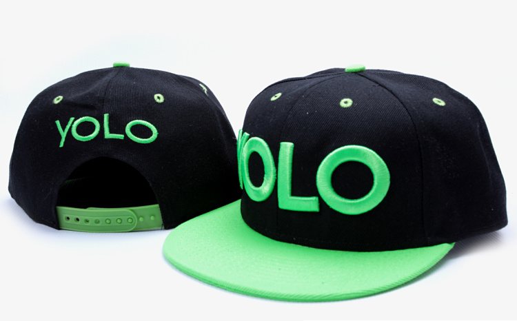 YOLO Snapback Hat id03